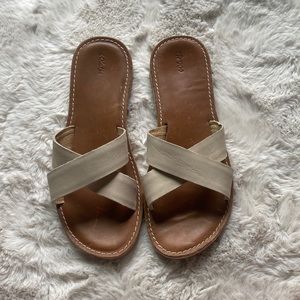 Tan/Brown Olukai Slides